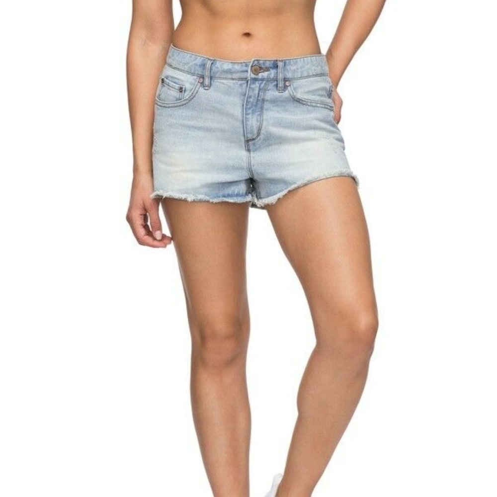 ROXY LITTLE ABACO DENIM SHORTS SIZE 27